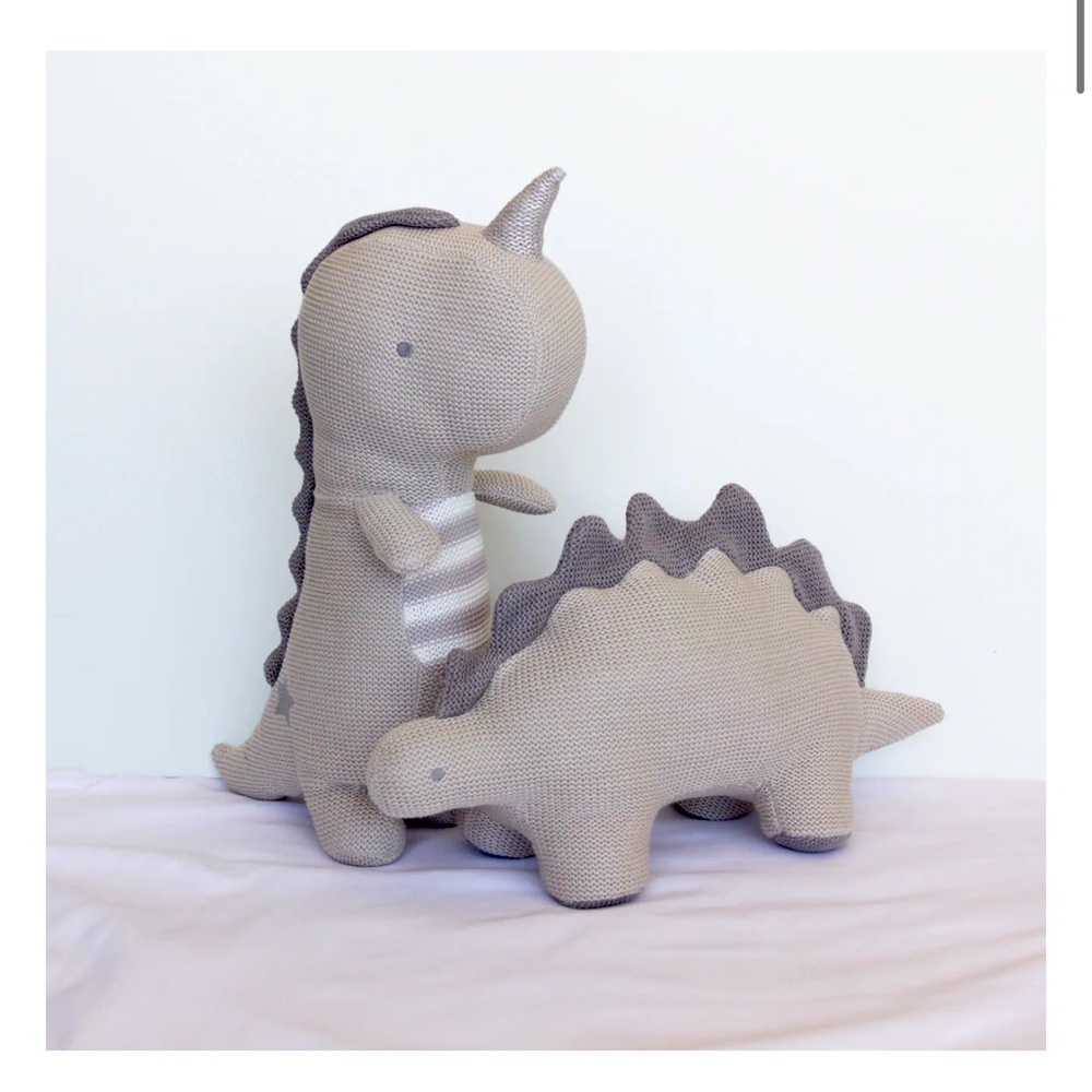 Two living textiles knit toys originally $23.99 each